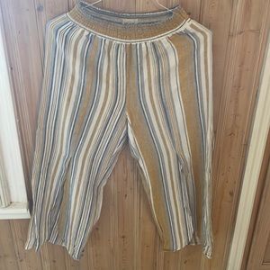 Super cute lightweight linen pants, Medium, EUC
